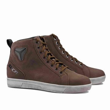 SECA Buty Trampki Motocyklowe KENT Kolor Brązowe Rozmiar 45