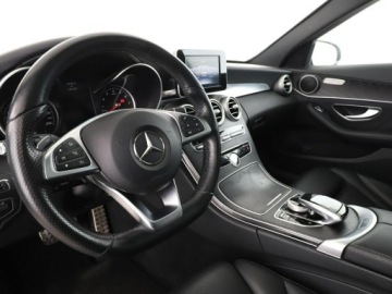 Mercedes Klasa C W205 Kombi 180 156KM 2016 Mercedes C 180 Automat AMG Line Panorama Navi, zdjęcie 13