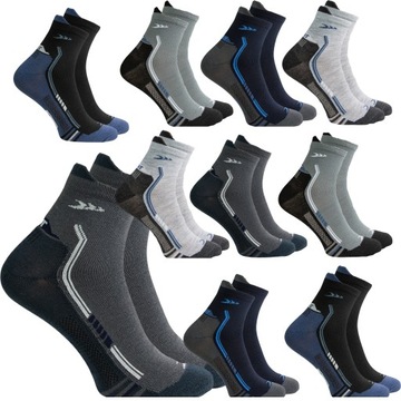 10X SKARPETY SPORTOWE BAWEŁNIANE ODDYCHAJĄCE 39-42