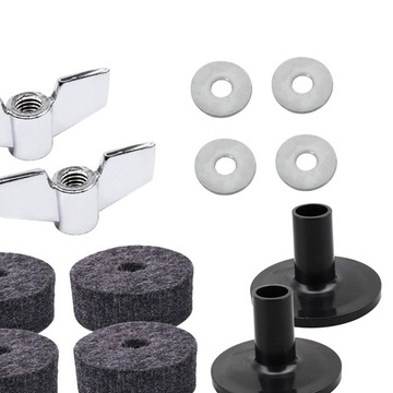 Filce do stojaków na talerze Hi Hat Clutch Filc do instrumentów perkusyjnych Szary