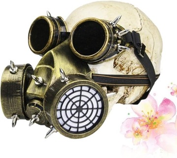 1шт Хэллоуин Противогаз Косплей Костюм SteampunkMa