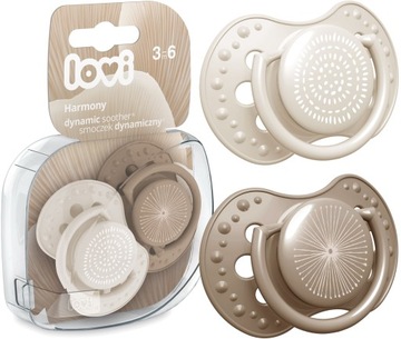 Lovi Smoczek silikonowy dynamiczny 3-6 m Harm Girl