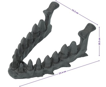 Smocza szczęka z zestawem kości ze smoczych zębów - Dragon Teeth Dice Set