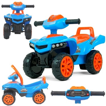 Pojazd Quad Jeździk Monster Milly Mally Niebieski