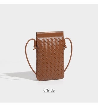 Тканая сумка для телефона, мини-сумка через плечо, универсальная сумка через плечо.