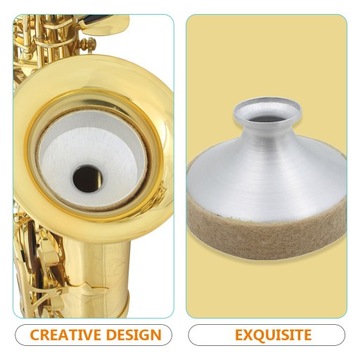 АКСЕССУАРЫ ДЛЯ ПРИГЛУШЕННОГО САКСОФОНА ДЛЯ МУЗЫКАЛЬНЫХ ИНСТРУМЕНТОВ