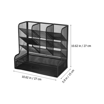 Держатель для ручек, сетчатый органайзер для карандашей, ящик для хранения