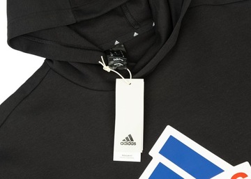 adidas bluza męska sportowa z kapturem hoodie logo roz. M