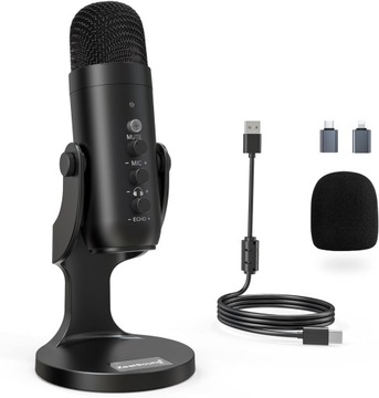 Конденсаторный USB-микрофон для игр и потоковой передачи K66