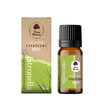 Dary Natury Olejek Eteryczny Citronella 100% 10 ml