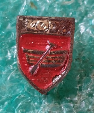 ODZNAKA HERB MINI ŁÓDŹ HERALDYKA TURYSTYKA
