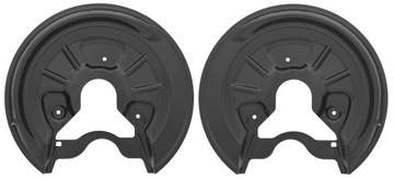 KOMPLET OSŁONA TARCZY HAMULCOWEJ TYŁ L+P SKODA VW