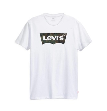 Levis Męski T-shirt Koszulka White Moro roz. L