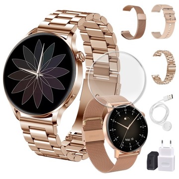 Zegarek Smartwatch Damski Rozmowy Puls Menu