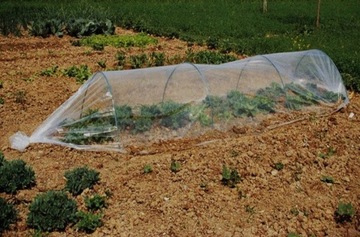 МИНИ-САД ТЕПЛИЧНАЯ ФОЛЬГА ТУННЕЛЬНАЯ ФОЛЬГА ДЛЯ ВЫРАЩИВАНИЯ РАСТЕНИЙ на грядке высотой 4 м