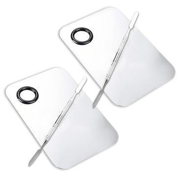 Набор лопаточек для смешивания палитр для макияжа, 2 шт.