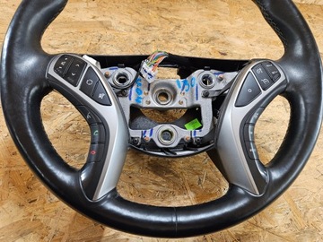 РУЛЕВОЕ КОЛЕСО HYUNDAI i30 II 12-17 КОЖАНЫЙ КРУИЗ-КОНТРОЛЬ