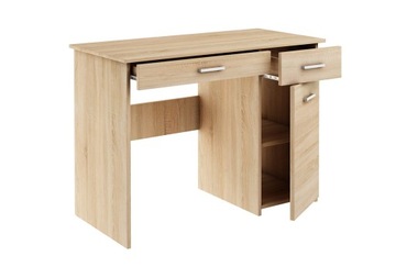 ШКОЛЬНАЯ ПАРТА ADAŚ ДУБ SONOMA НОУТБУК СЛЕВА СПРАВА