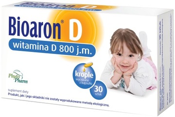 Bioaron D Witamina D 800 j.m 30 kapsułek twist-off
