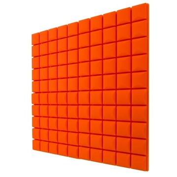 Panele akustyczne kostka wypukła wygłuszająca 5cm absorber nadmiaru dźwięku