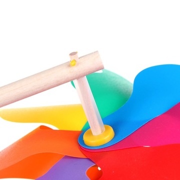 МЕЛЬНИЦА САДОВАЯ МЕЛЬНИЦА НА ПАЛОЧКЕ ЦВЕТОК 55СМ