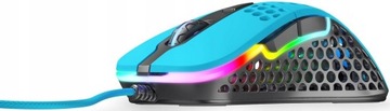 Проводная мышь Xtrfy M4 RGB Gaming Blue
