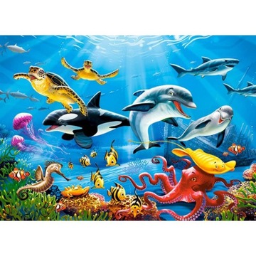 CASTORLAND Puzzle 200 elementów Tropical Underwate