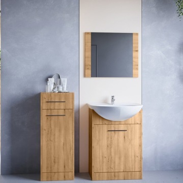 Łazienka NICO MINI dąb artisan laminat