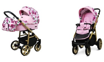 Wózek dziecięcy głęboki spacerowy BabyLux COLORLUX