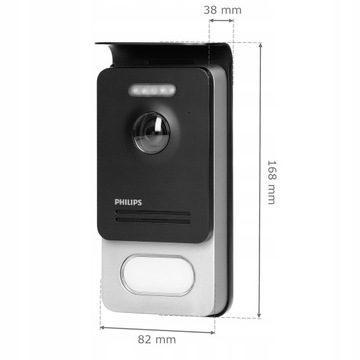 ВИДЕОДОМТЕФОН PHILIPS GATE ДОМофон, 2-ПРОВОДНОЙ