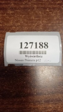 ДИСПЛЕЙ NISSAN PRIMERA P12 28090AV620