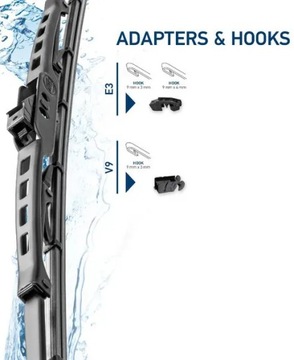 Щетка стеклоочистителя WP22 550 мм Hella