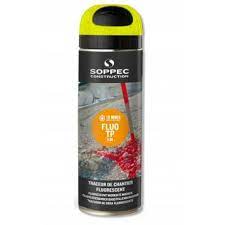 Farba geodezyjna Soppec Żółta 500 ml FLUO TP 12MSC