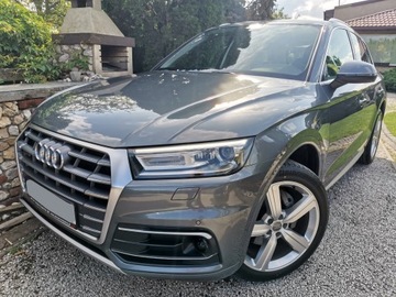 Audi Q5 II SUV 2.0 TDI 190KM 2018 AUDI Q5 2.0 DIESEL 190KM QUATTRO BEZWYPADKOWY FAKTURA VAT 23%