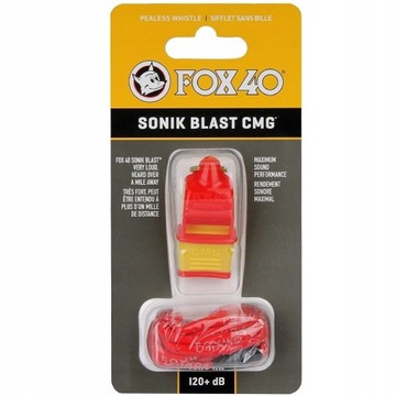 GWIZDEK FOX 40 CMG SONIK BLAST 120 DB MULTIKOLOR NA TRENING DLA TRENERA