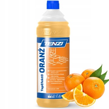 Płyn do mycia podłóg płytek gresu paneli parkietu Tenzi TopEfekt Oranż 1L