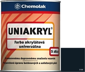 FARBA DO BASENÓW, BETONU I ASFALTU czarna 5kg