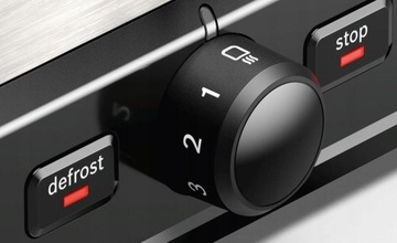 ТОСТЕР BOSCH TAT5P420 (INOX) 970Вт