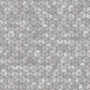 АЛМАЗНЫЙ РОМБ ЛЕЗА СЕРАЯ КЕРАМИЧЕСКАЯ МОЗАИКА