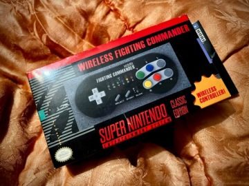 Wireless Fighting Commander SNES Classic Hori