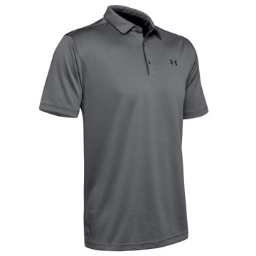 Koszulka Polo męska Under Armour Tech Polo 1290140 Szara r. L