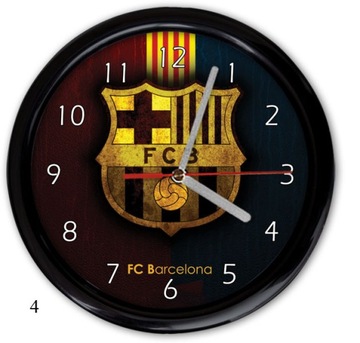 FC BARCELONA НАСТЕННЫЕ ЧАСЫ футбол бесшумные