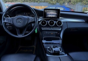 Mercedes Klasa C W205 Limuzyna 200 184KM 2015 Mercedes-Benz Klasa C lift AUTOMAT SKORY 184KM LED perfekcyjny navi, zdjęcie 35