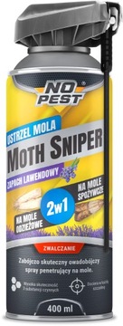 MOTH SNIPER ПРЕПАРАТ ОТ МОЛИ ДЛЯ ОДЕЖДЫ FOOD FLYS NO PEST 400МЛ