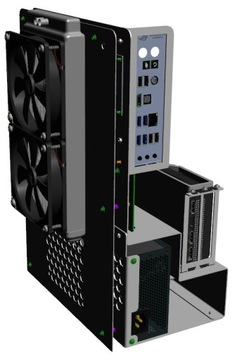 M-CASE 2 Корпус mATX+ RAL / Открытый корпус / Испытательный стенд