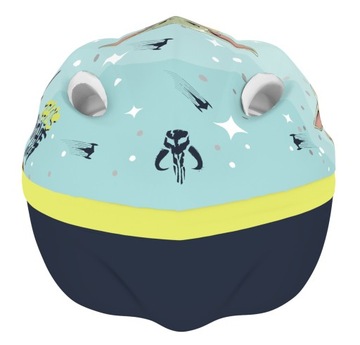 ВЕЛОСИПЕДНЫЙ ШЛЕМ ДЛЯ МАЛЬЧИКОВ STAR WARS MANDALORIAN 52-56, РЕГУЛИРУЕМЫЙ