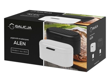 Хлебница, зеленый металлический контейнер для хлеба