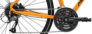Велосипед Merida Crossway 40 Cross 2023-Оранжевый