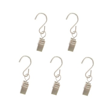 ZACISKI DO ZASŁON ZEWNĘTRZNE HACZYKI DO WIESZAKA 50