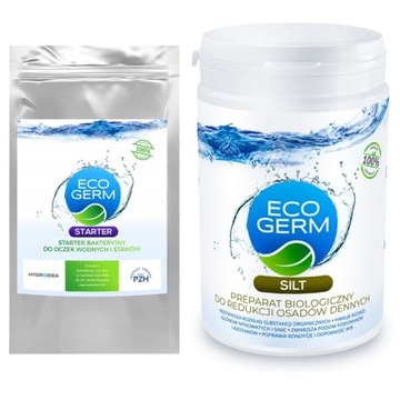 Bakterie do OCZKA na START oczka wodnego + Hydroidea Silt USUWA MUŁ GLONY